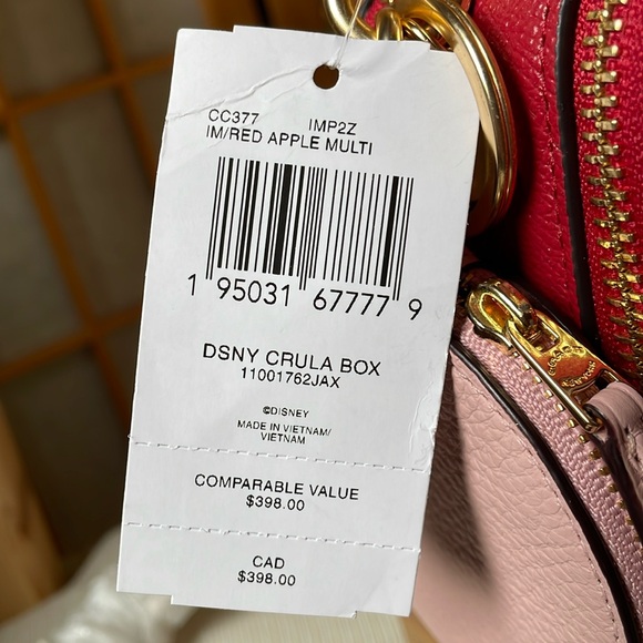 Coach x Disney Box Crossbody With Cruella Motif NWT & 101 Dalmatians Coin Purse - Picture 10 of 17